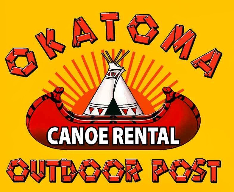 Okatoma Outdoor Post sign