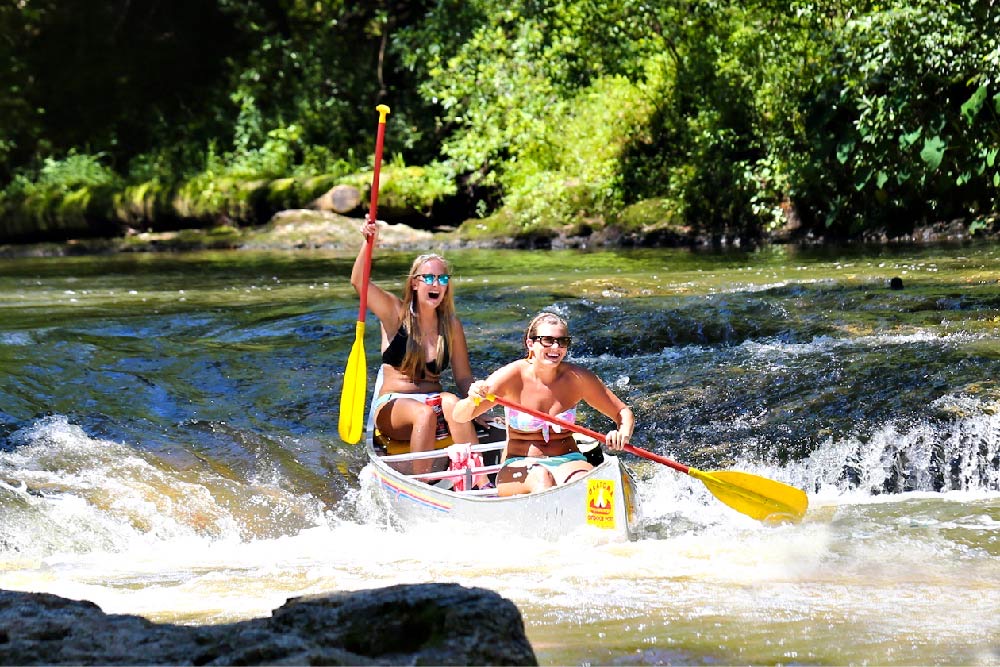 Canoeing the Okatoma
