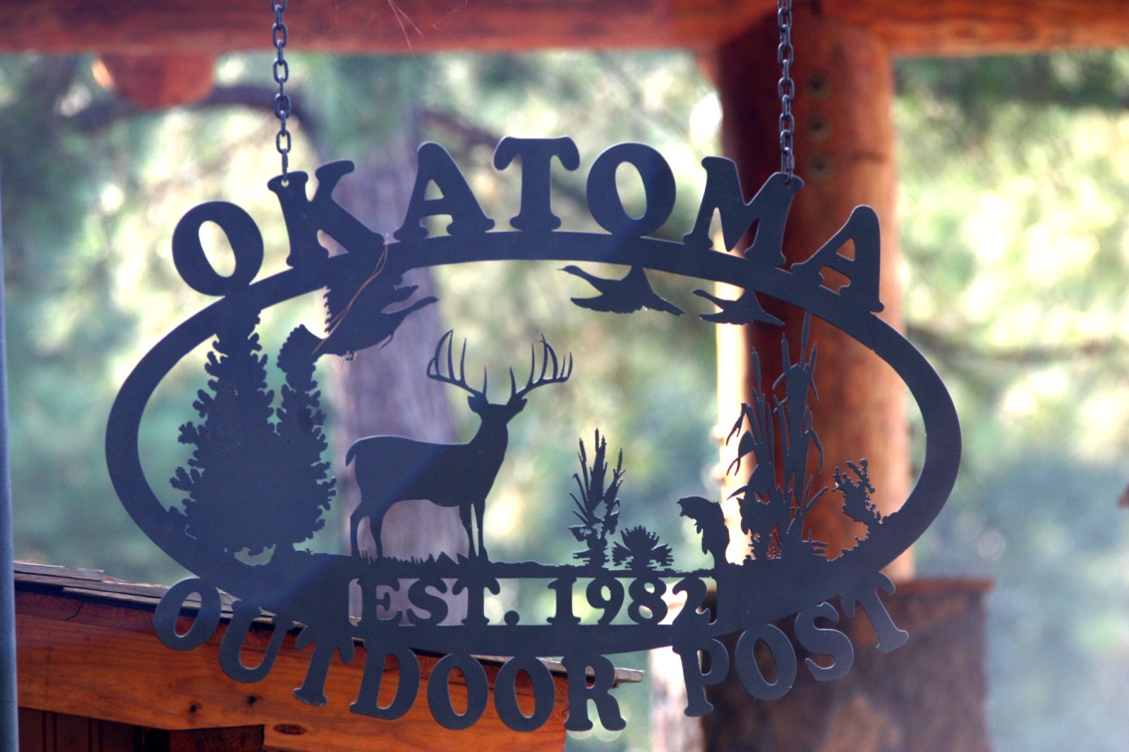Okatoma Outdoor Post